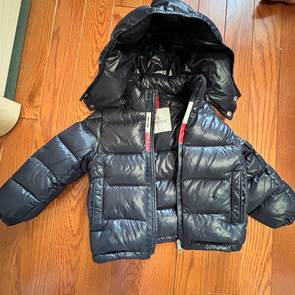 MONCLER Kids Black Puffer Jacket